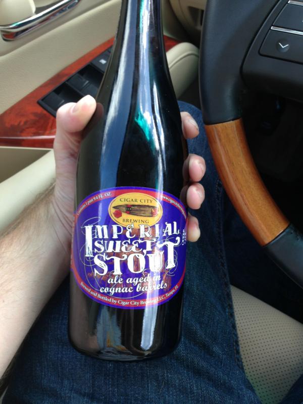 Imperial Sweet Stout (Cognac Barrel Aged)