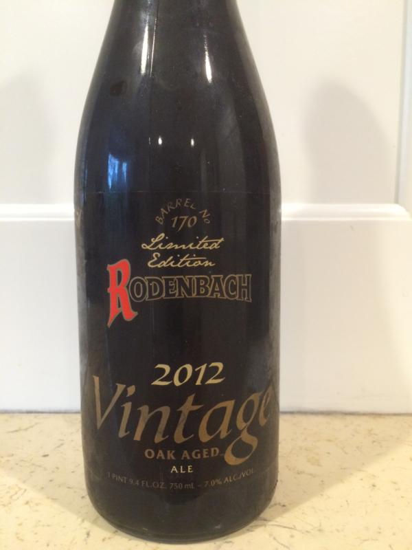 DUPLICATE - Rodenbach Vintage 2012 (Oak Aged)