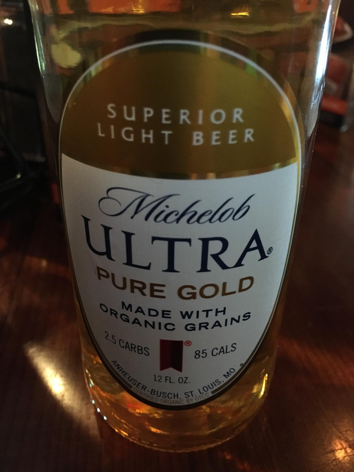 Michelob Ulta Pure Gold