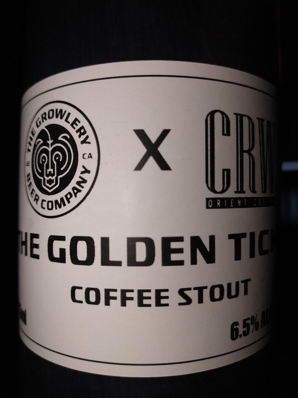 Golden Ticket Vietnamese Coffee Stout