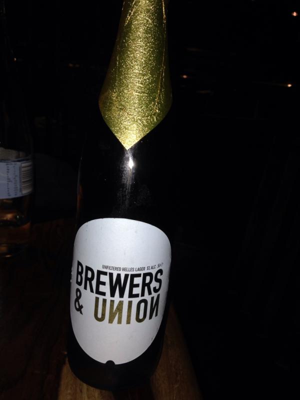 Unfiltered Helles Lager