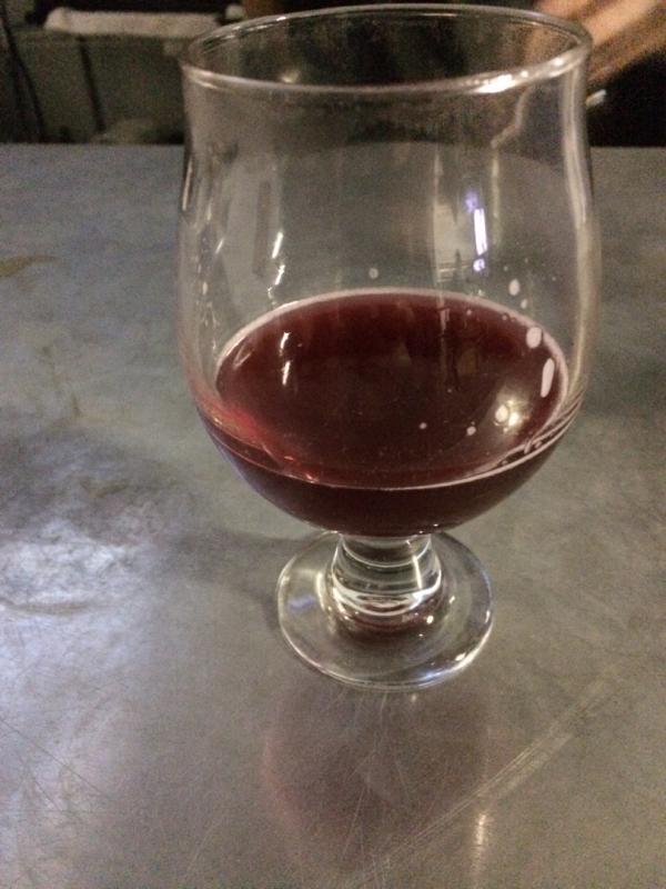 Berliner Weisse With Black Currant & Cherry