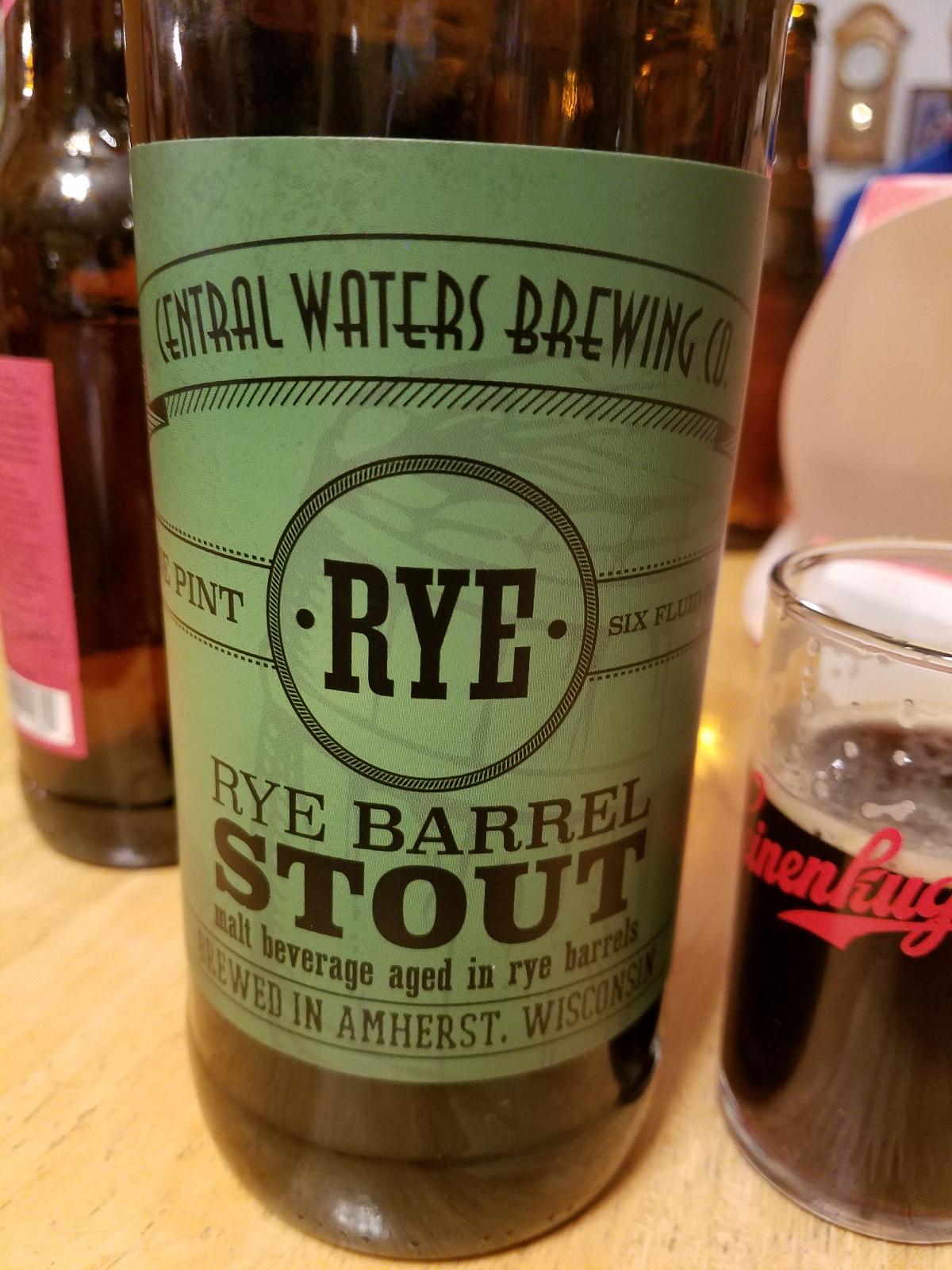 Stout (Rye Barrel Aged)