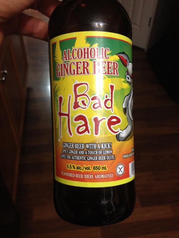 Bad Hare Alcoholic Ginger Beer