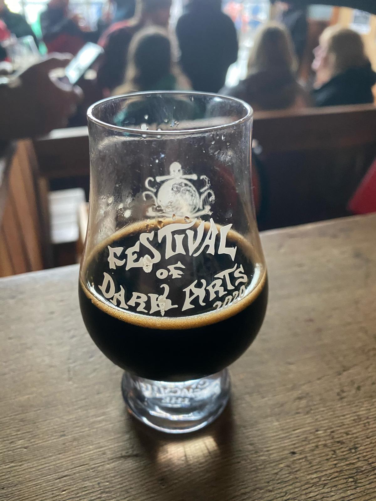 Double Dark Chocolate Stout (Rum Barrel Aged)