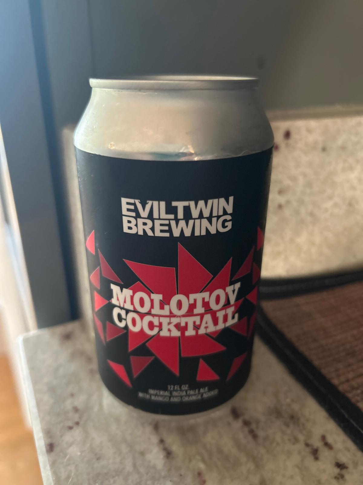 Molotov Cocktail with Mango & Orange