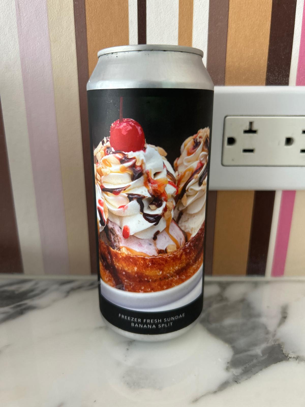 Freezer Fresh Sundae - Split Banana