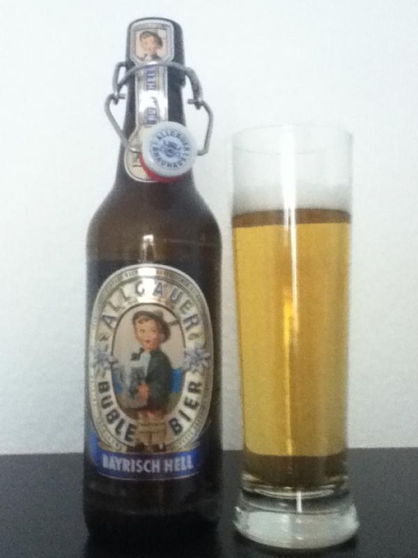 Allgäuer Büble Bier Bayrisch Hell