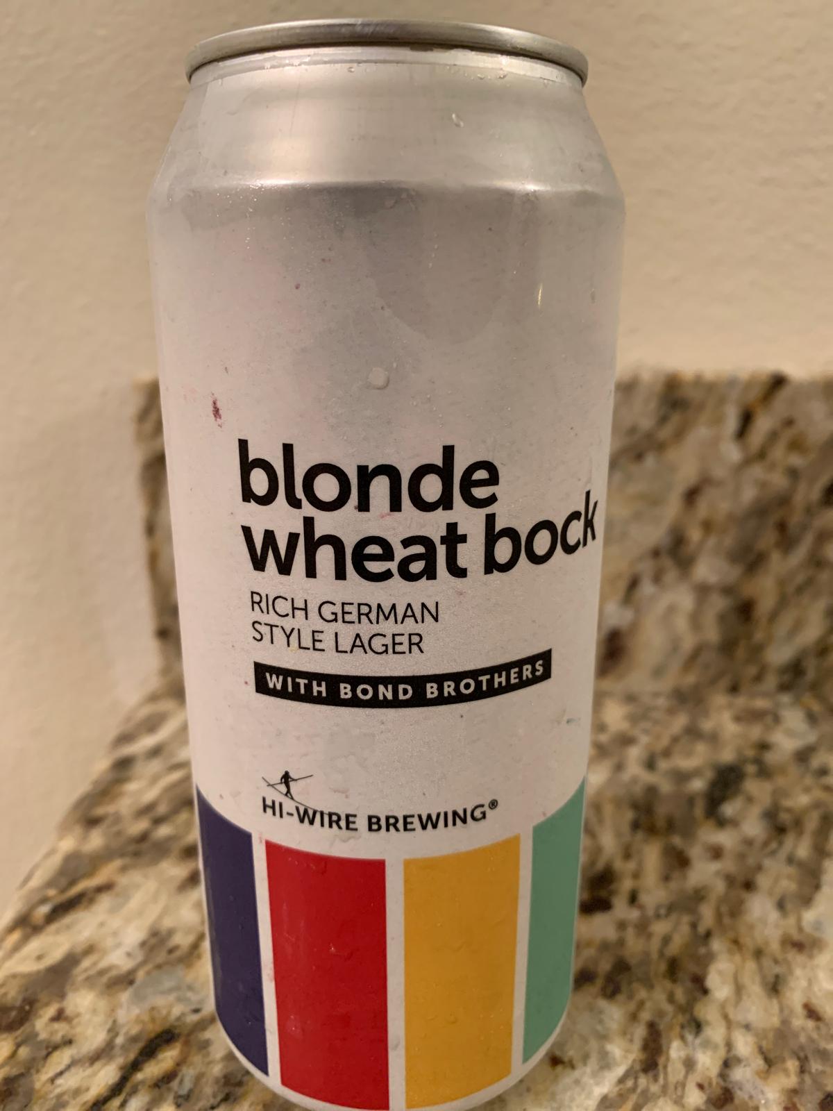 Blonde Wheat Bock