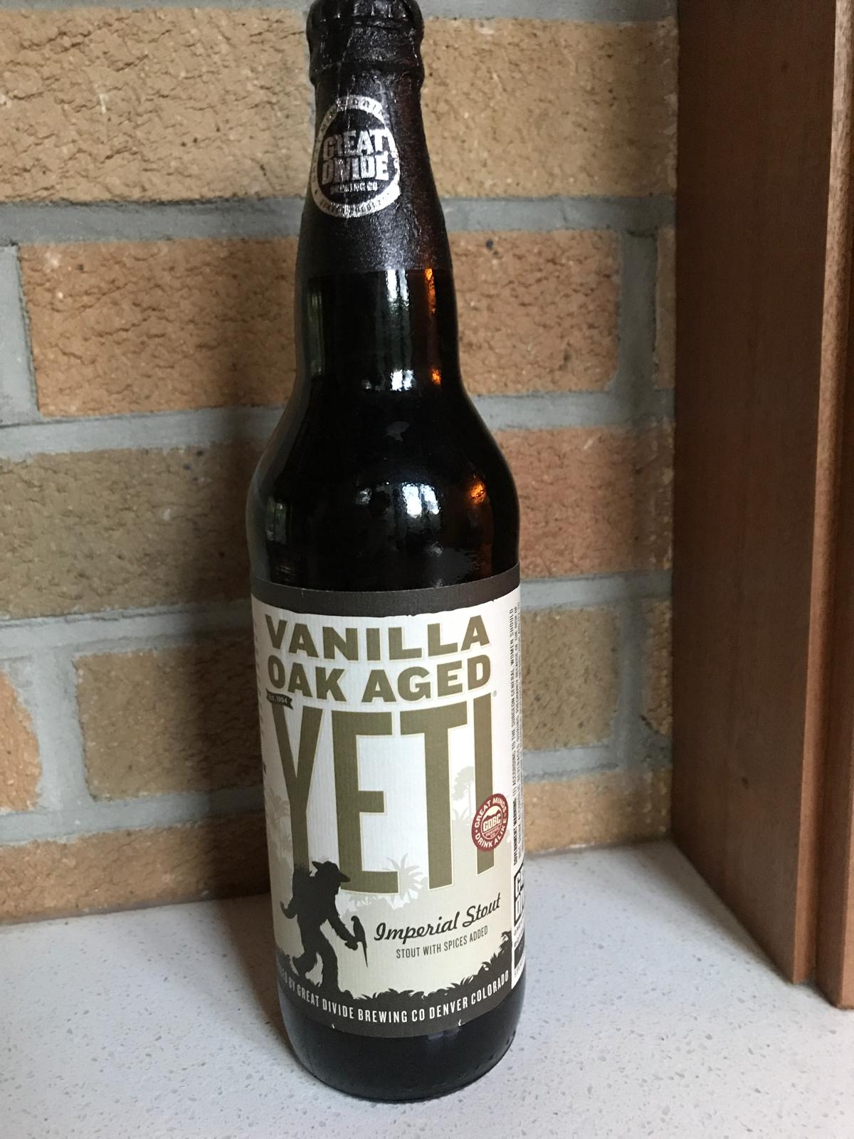 Yeti with Vanilla (Oak Barrel Aged)