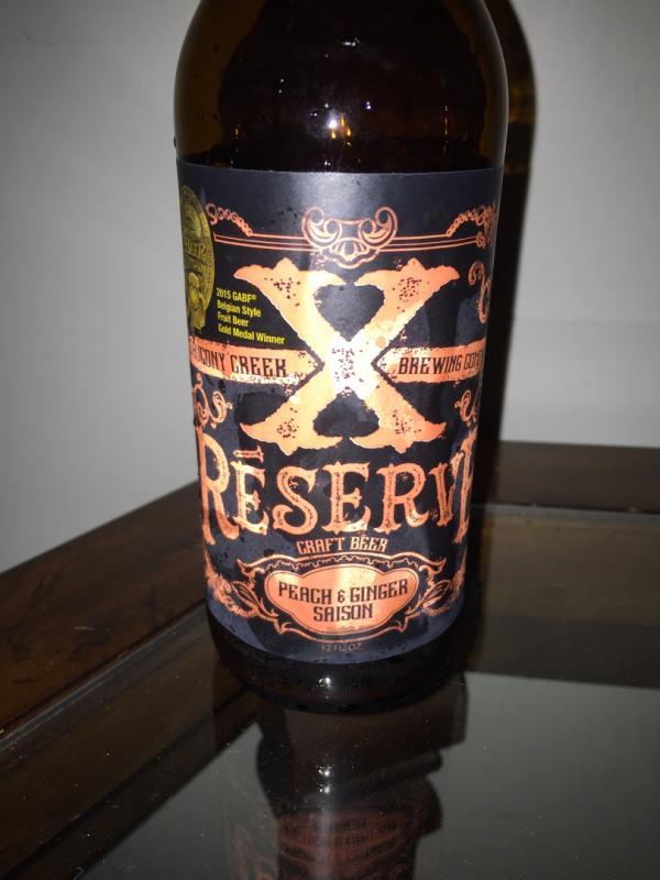 XReserve Peach & Ginger Saison