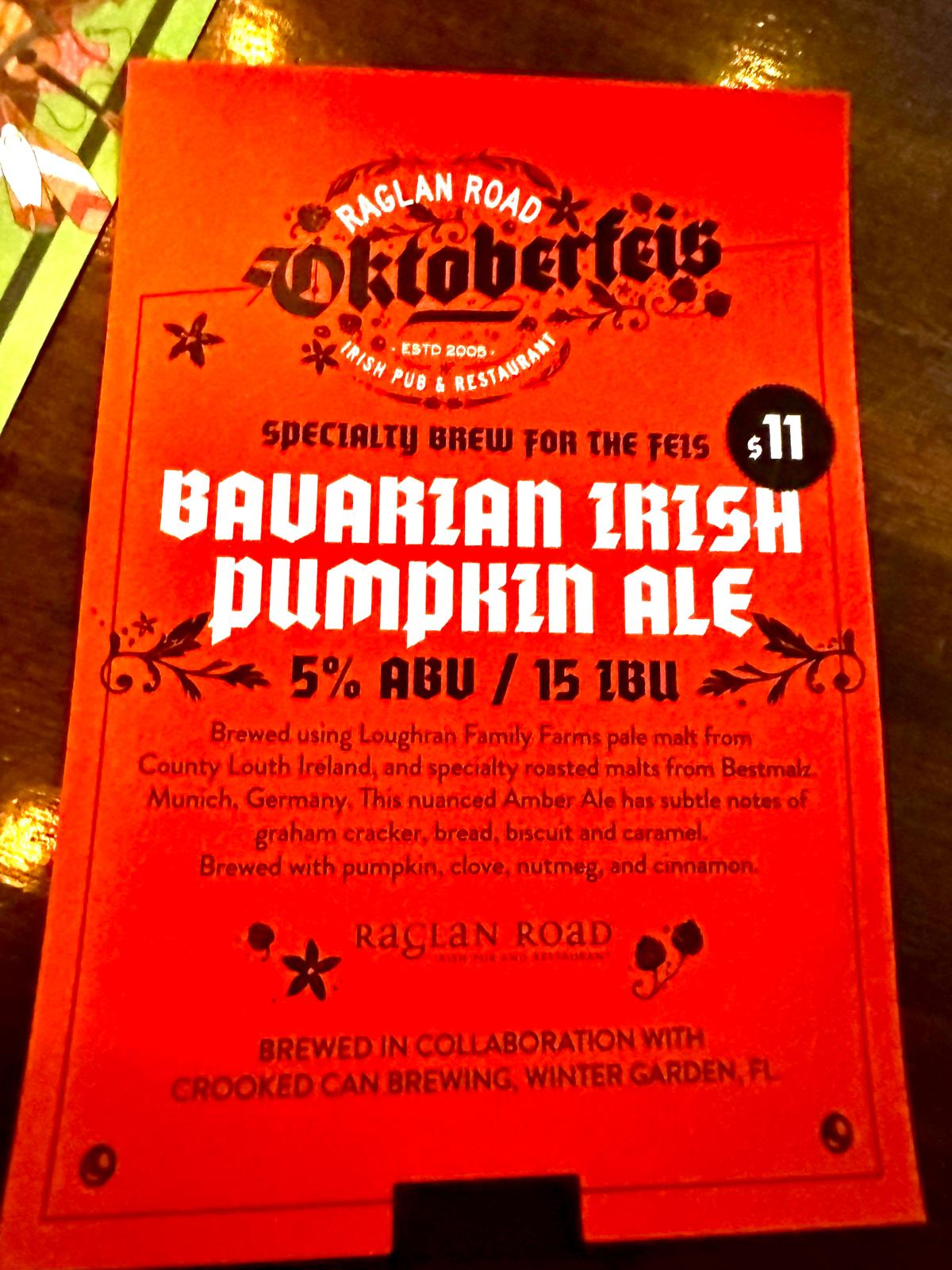 Pumpkin Ale
