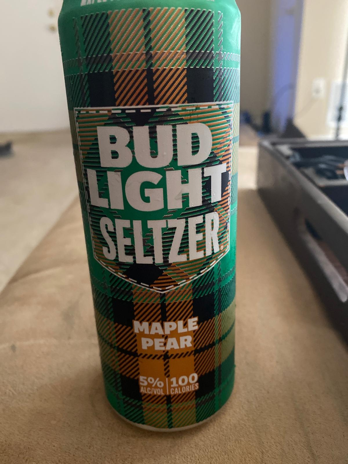 Bud Light Seltzer Maple Pear