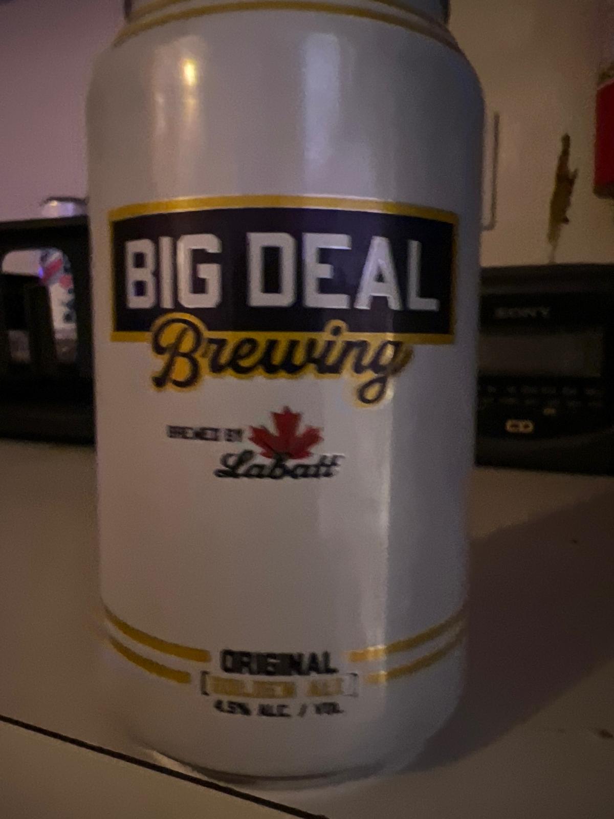 Big Deal Brewing Original