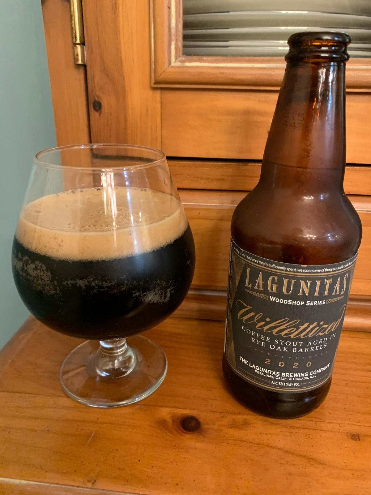 Willettized Coffee Stout (2020 Rye Oak Barrel Aged)