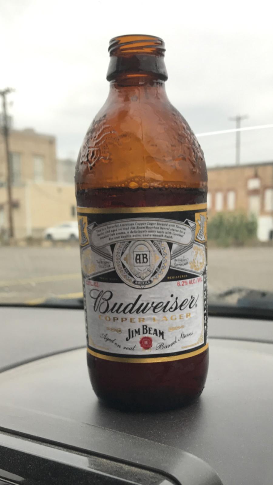 Budweiser Copper Lager (Jim Beam Barrel Aged)