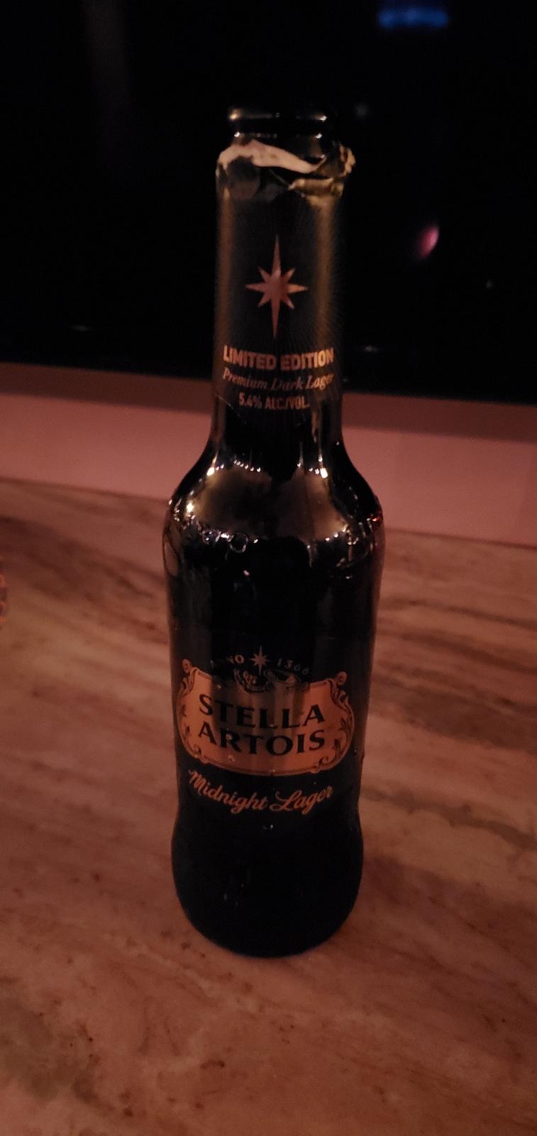 Stella Artois Midnight Lager (2021)