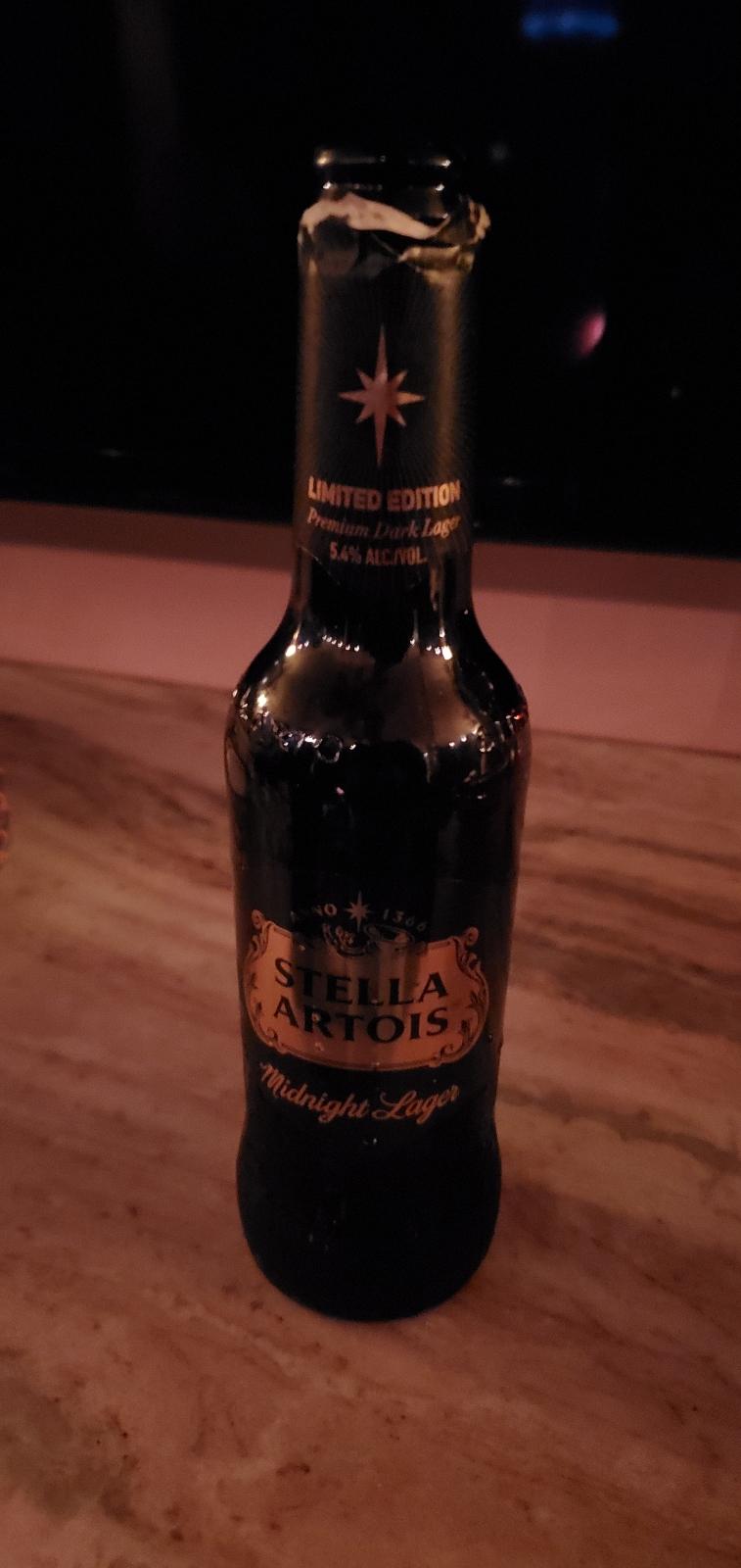 Stella Artois Midnight Lager (2021)