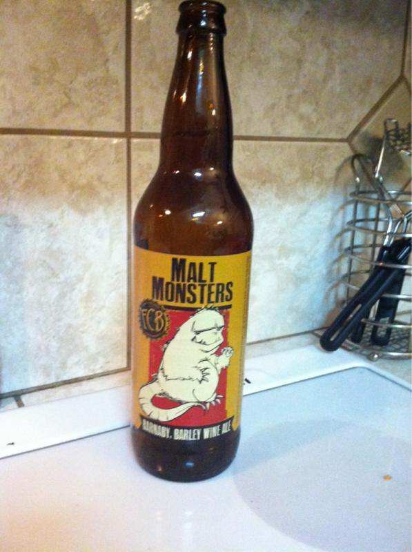 Malt Monsters Barnaby Barley Wine Ale