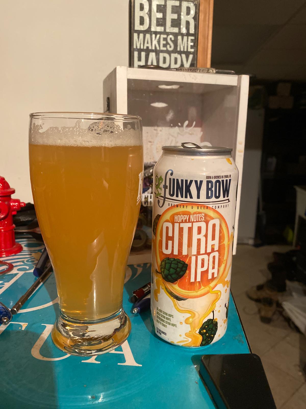 Hoppy Notes Citra IPA